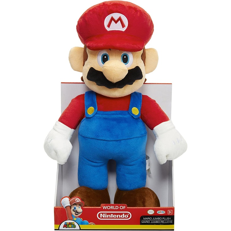 SUPER MARIO 64456 MARIO JUMBO TOY PLUSH