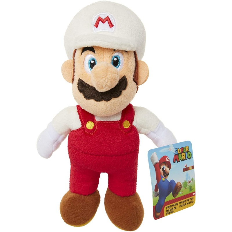 SUPER MARIO 86756 FIRE MARIO SOFT TOY PLUSH