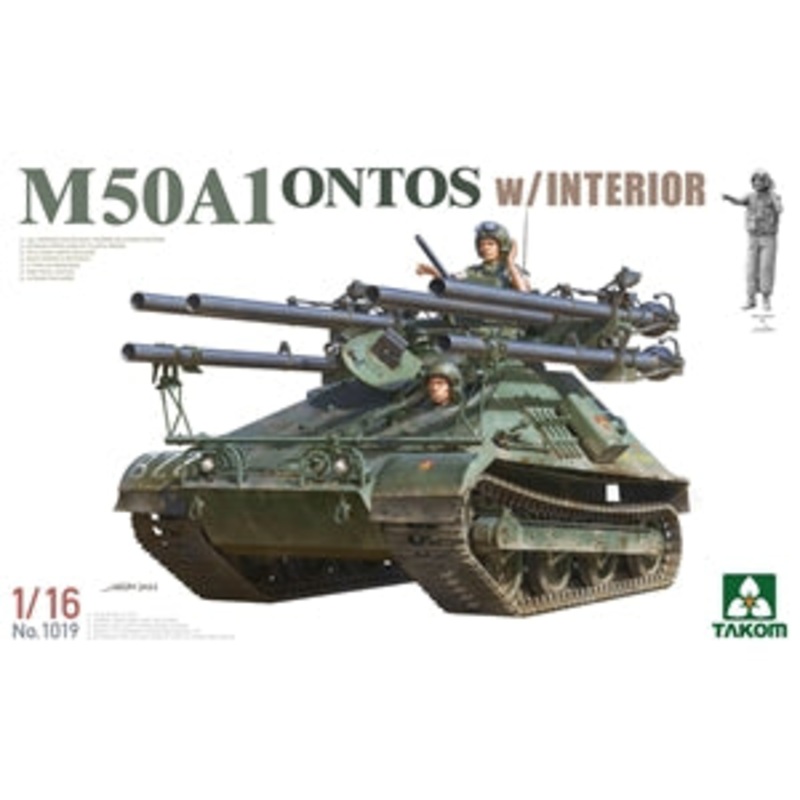 TAKOM  1019 US M50A1 Ontos w/ interior, Vietnam 1/16 SCALE