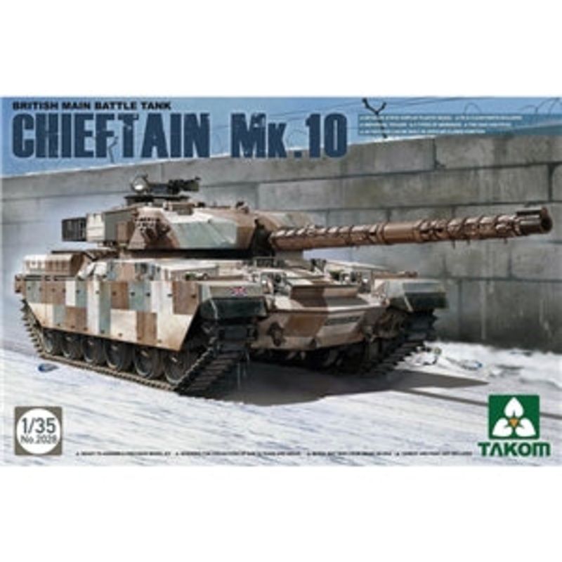 TAKOM 2028 BRITISH MAIN BATTLE TANK CHEFTAIN MK.10 1/35 SCALE