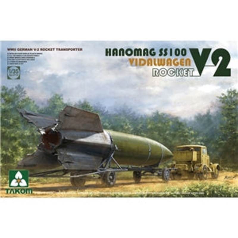 TAKOM 2110 HANOMAG SS100 V2 ROCKET  1/35 SCALE