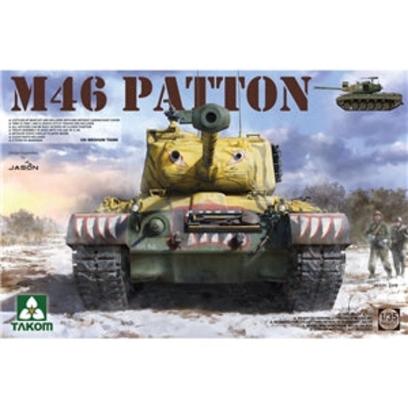 TAKOM 2117 US MEDIUM TANK M46 PATTON 1/35 SCALE
