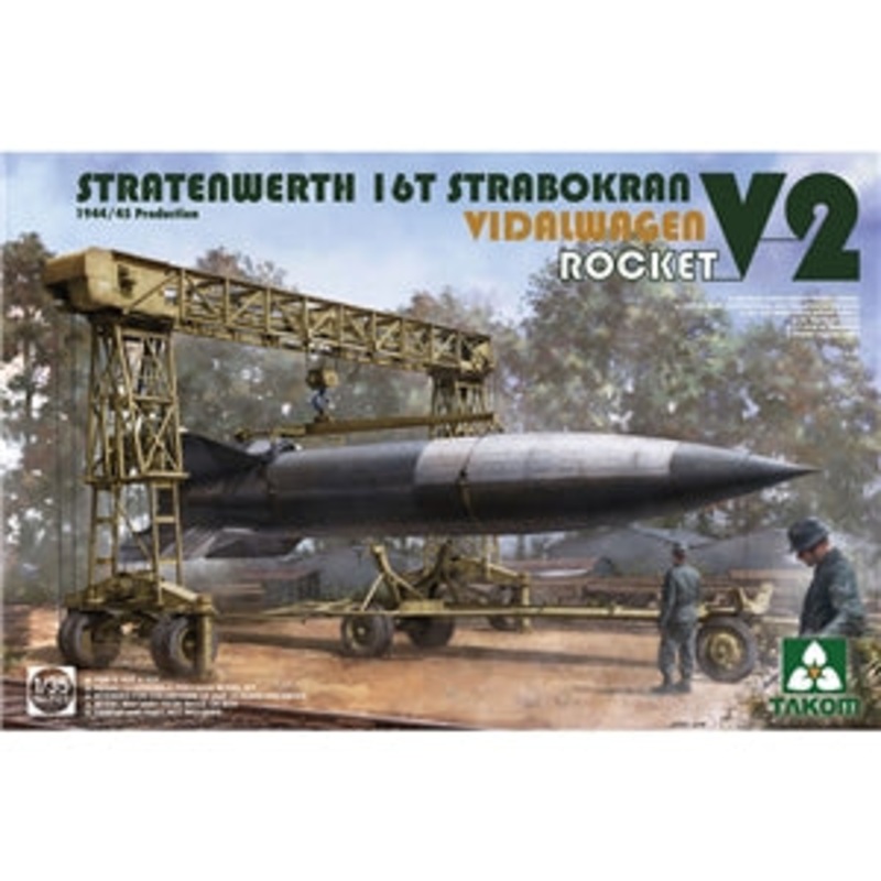 TAKOM 2123 STRATENWERTH 16T STRABOKRAN VIDALWAGEN  V2 ROCKET   1/35 SCALE