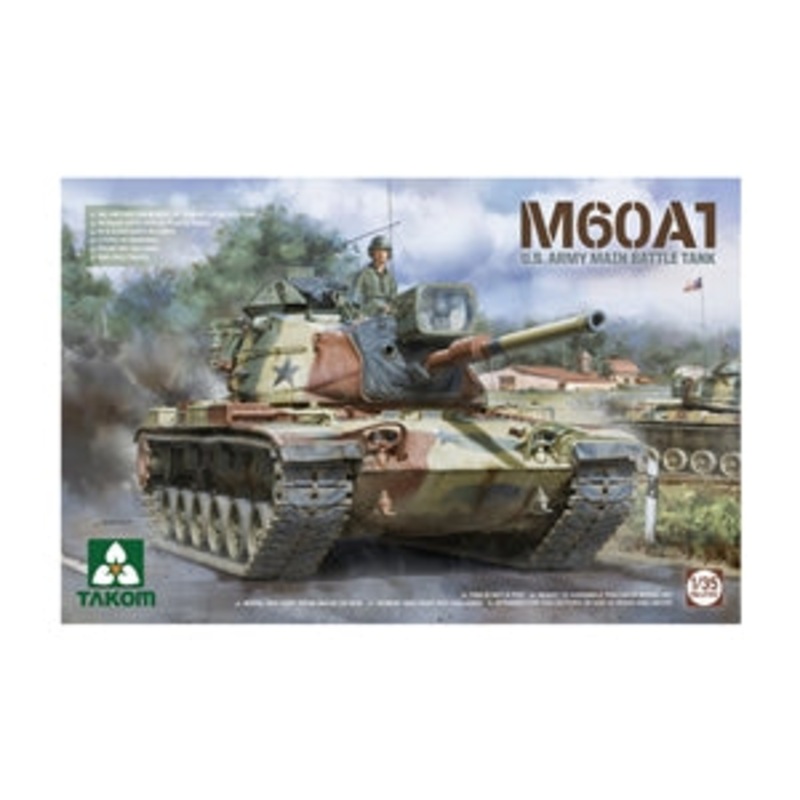 TAKOM 2132 US ARMY MAIN BATTLE TANK M60A1  1/35 SCALE