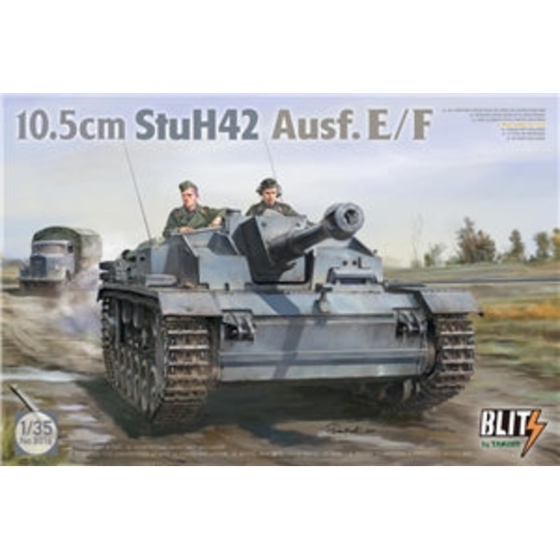 TAKOM 8016  German 10.5cm StuH 42 Ausf E/F, ca.1942-43 1/35 SCALE