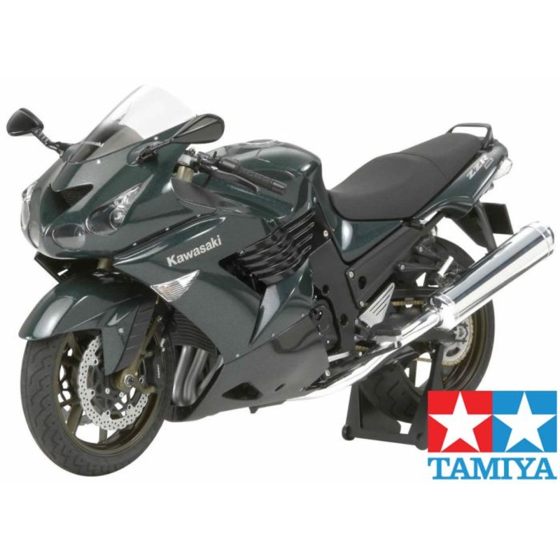 TAMIYA 14111 KAWASAKI ZZR1400 MOTORBIKE KIT 1/12 SCALE