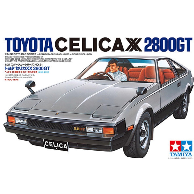 TAMIYA 24021 TOYOTA CELICA 2800 XX GT