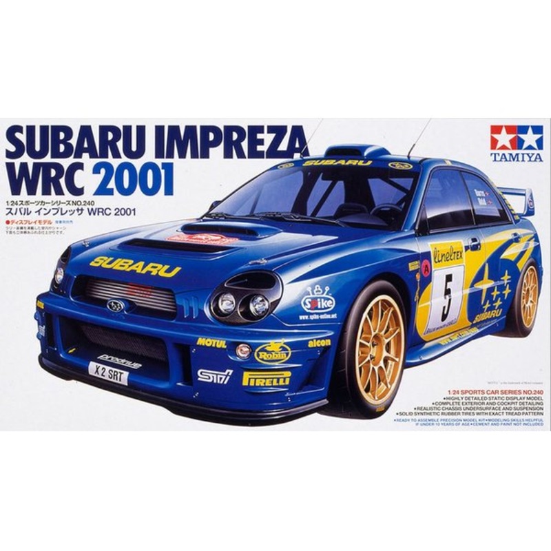 TAMIYA 24240 SUBARU IMPREZA WRC  1/24 SCALE