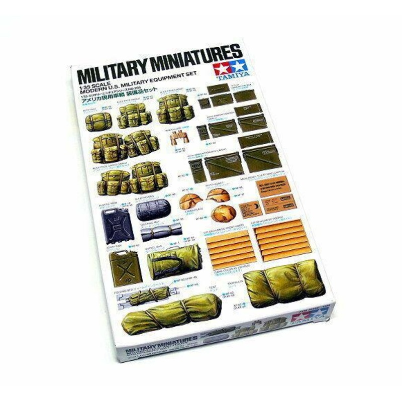 TAMIYA  35266 MODERN US MILITARY EQUIPMENT SET 1/35 SCALE