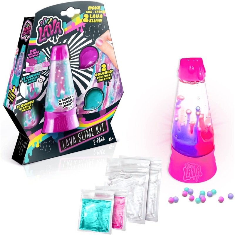 SO SLIME LAVA CLS005 LAVA SLIME KIT 2 PACK (ASSORTED COLOURS)