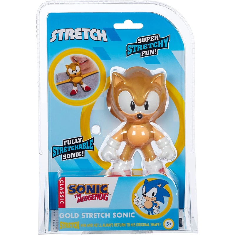 SONIC THE HEDGEHOG 07920 GOLD STRETCH SONIC