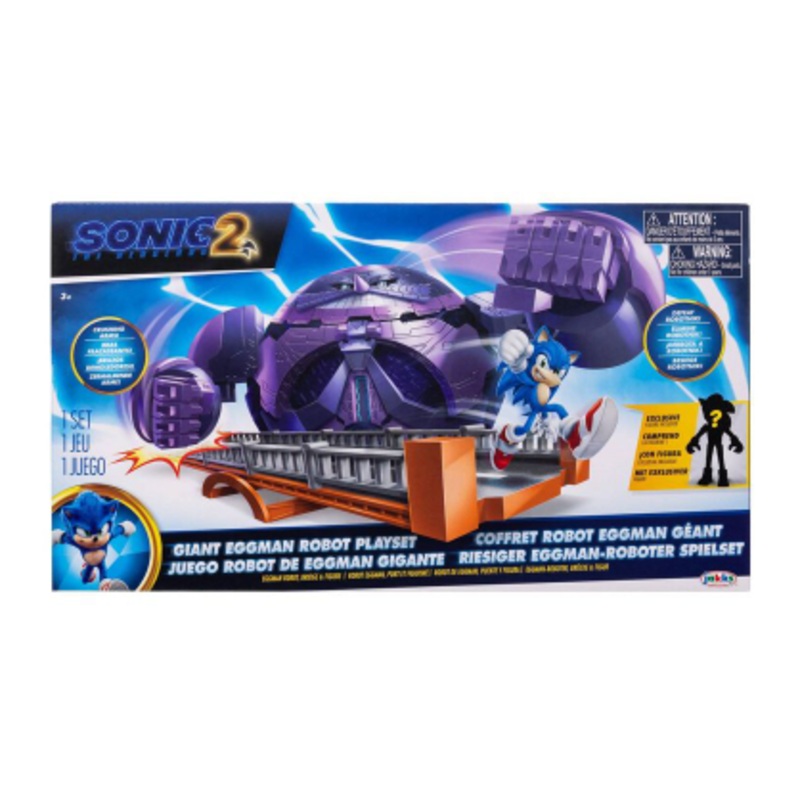SONIC THE HEDGEHOG 2 41273 GIANT EGGMAN ROBOT PLAYSET