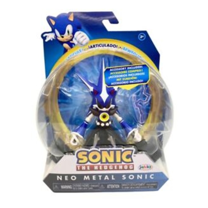 SONIC THE HEDGEHOG 242305 NEO METAL SONIC ARTICULATED FIGURE