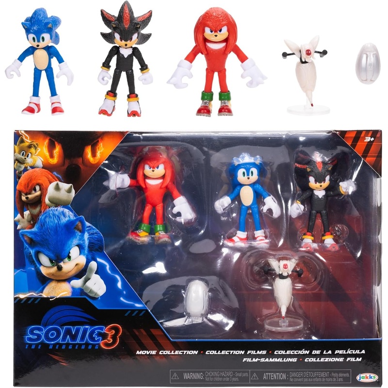 SONIC THE HEDGEHOG 3 42408 MOVIE COLLECTION ACTION FIGURE PACK