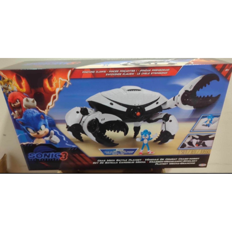 SONIC THE HEDGEHOG 3 42409 CRAB MECH BATTLE PLAYSET
