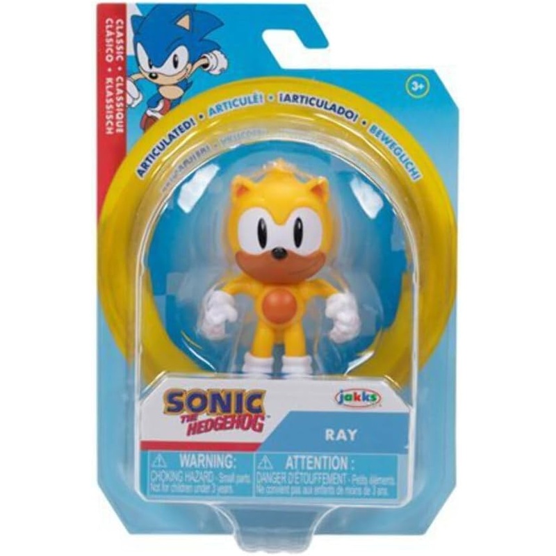 SONIC THE HEDGEHOG 41439 RAY 2.5 INCH ARTICULATED FIGURE