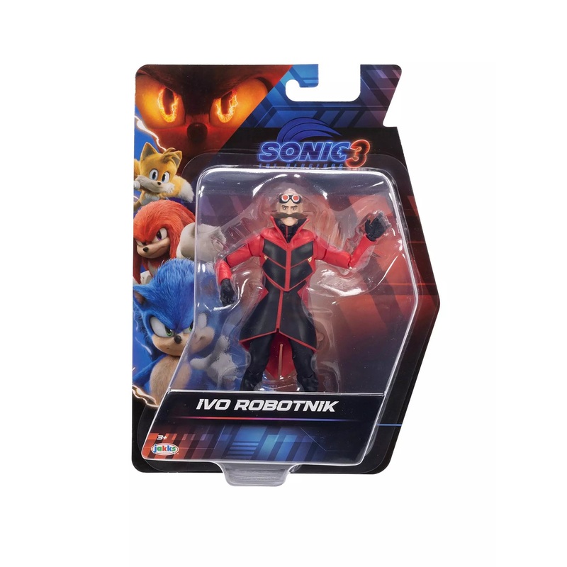SONIC THE HEDGEHOG 42398 SONIC 3 MOVIE IVO ROBOTNIK FIGURE