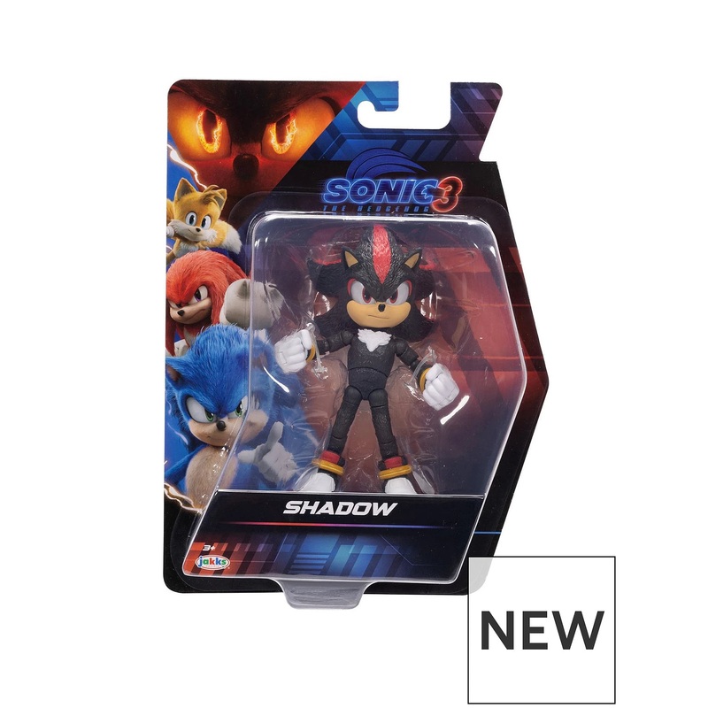 SONIC THE HEDGEHOG 42399 SONIC 3 MOVIE SHADOW FIGURE