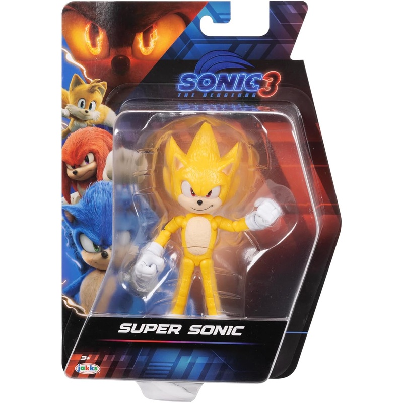 SONIC THE HEDGEHOG 42402 SUPER SONIC ARTICULATED FIGURE