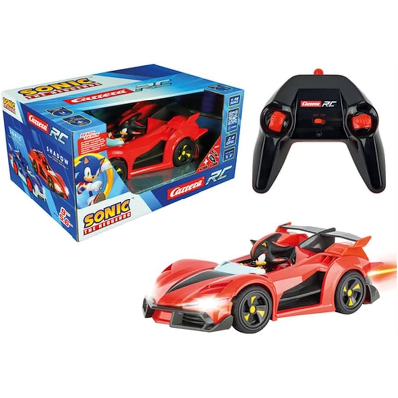 SONIC THE HEDGEHOG CARRERA RC 2.4GHz RACING SHADOW CAR