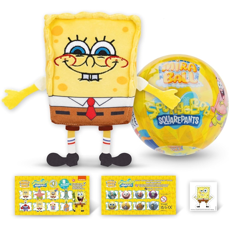 SPONGEBOB MIRABALL MYSTERY EXPANDABLE PLUSH