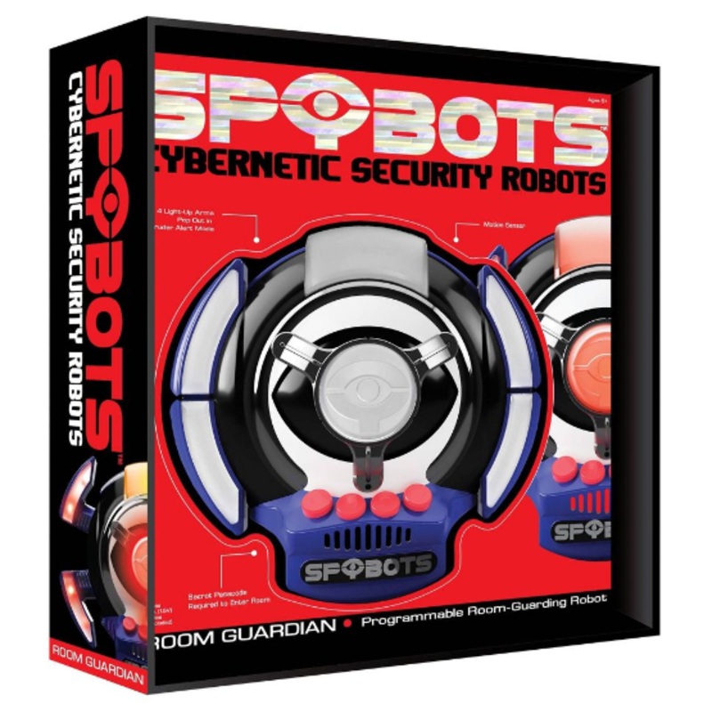 SPYBOTS 68404 ROOM GUARDIAN SECURITY ROBOT
