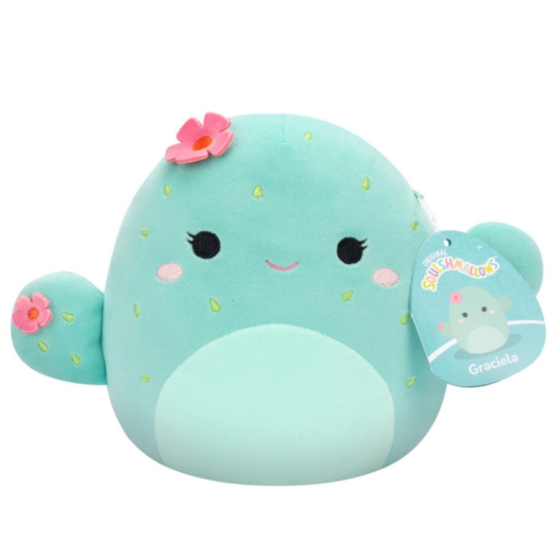 SQUISHMALLOW 06580 GRACIELA THE CACTUS 7.5" PLUSH