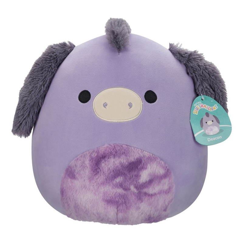 SQUISHMALLOW DEACON THE PURPLE DONKEY 12" PLUSH