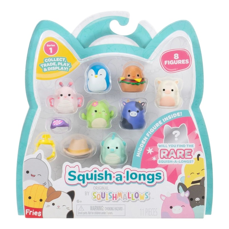SQUISHMALLOW SQAL0022 SQUISHALONGS 8 PACK