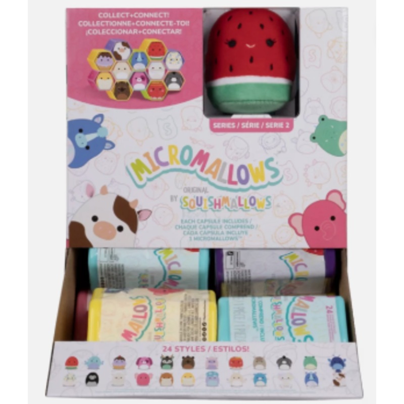 SQUISHMALLOW SQMM0059 MICROMALLOWS BLIND BOX SERIES 2