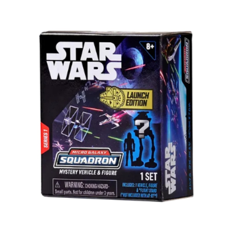 STAR WARS SWJ0001 MYSTERY VEHICLE & FIGURE MICRO GALAXY SQUADRON