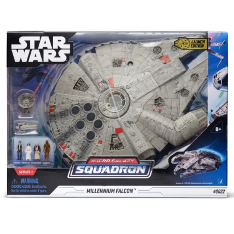 STAR WARS SWJ0022 MILLENNIUM FALCON MICRO GALAXY SQUADRON
