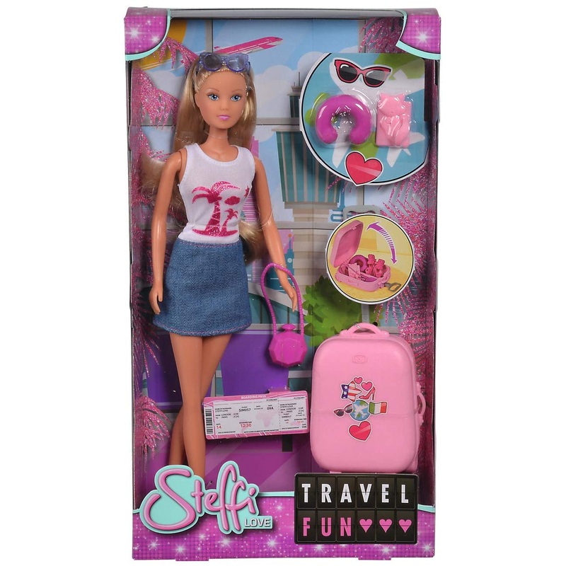 STEFFI 105733289 TRAVEL FUN DOLL