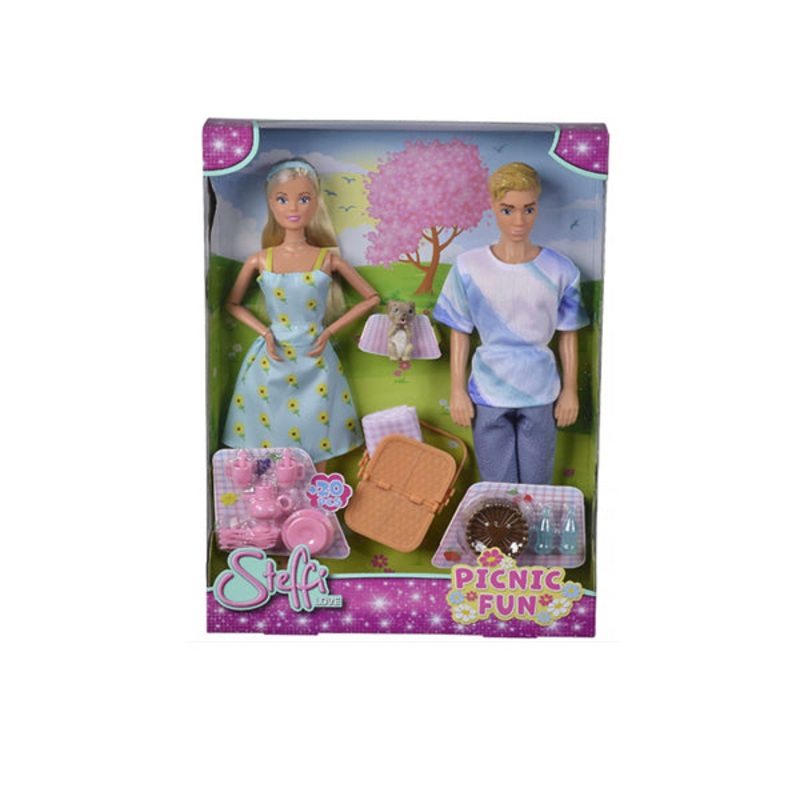STEFFI 105733584 PICNIC FUN DOLL SET