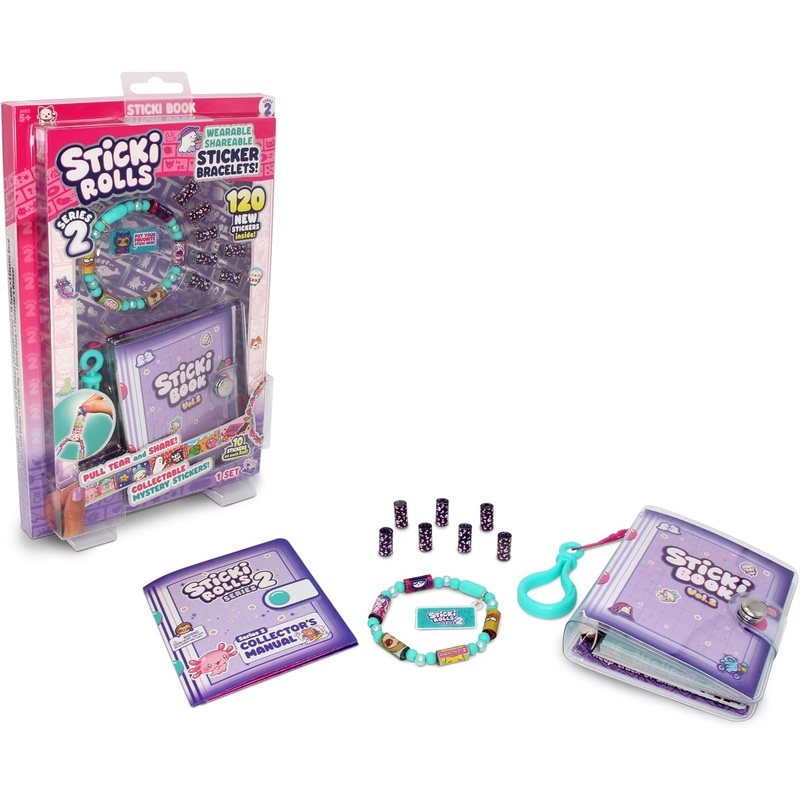 STICKI ROLLS SR201 STICKI BANDS BRACELET BOOK PACK SERIES 2