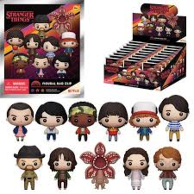 STRANGER THINGS 32500 SERIES 1 FIGURAL BAG CLIP BLIND BAG (ONE SUPPLIED)