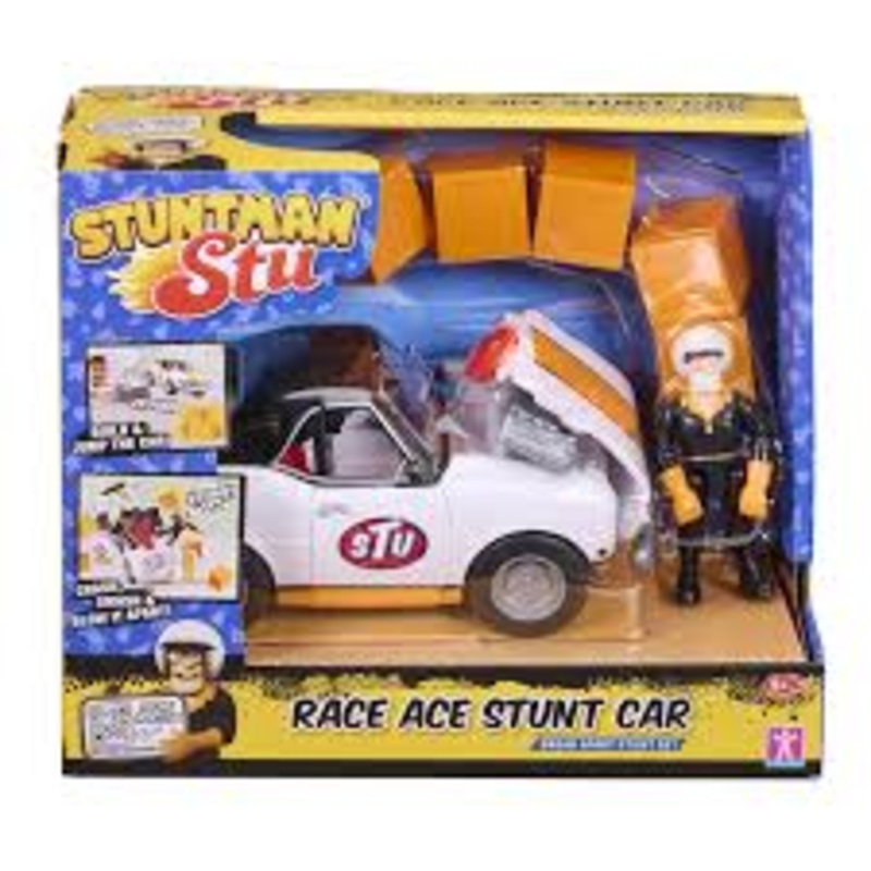 STUNTMAN STU 08200 RACE ACE STUNT CAR STUNT SET