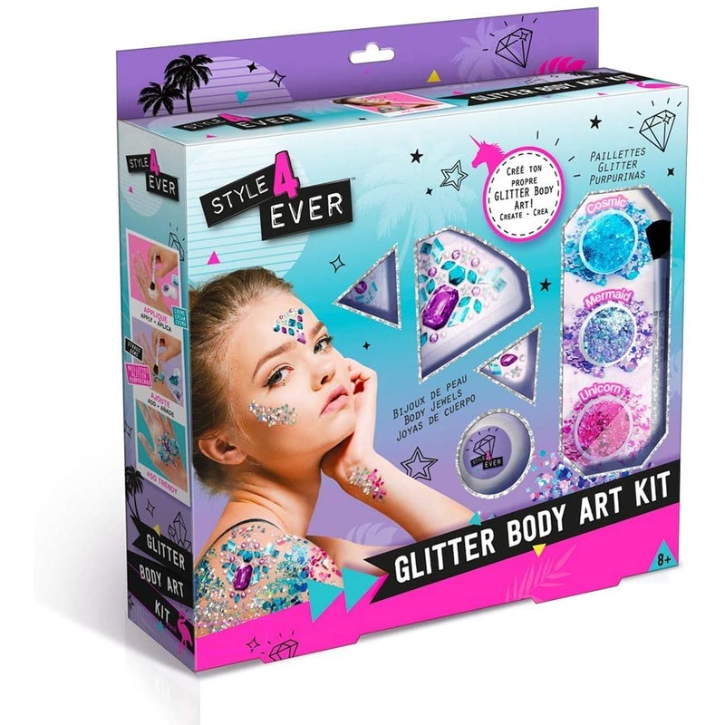 STYLE 4 EVER OFG152 GLITTER BODY ART KIT