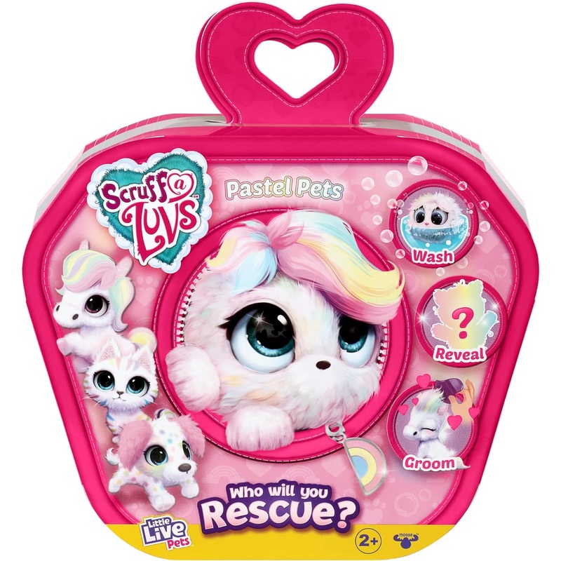 SCRUFF A LUVS 30152 PASTEL PETS WASH AND RESCUE