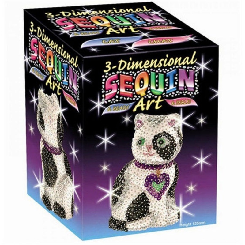 SEQUIN ART 0501 3D CAT