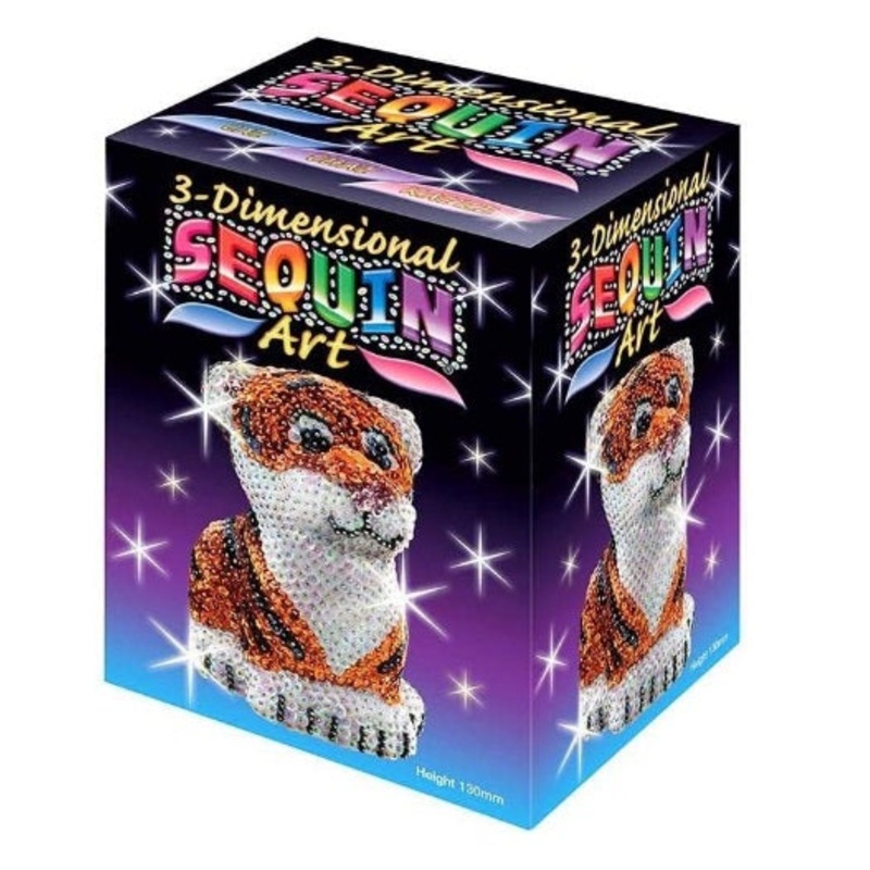 SEQUIN ART 1122 3D TIGER