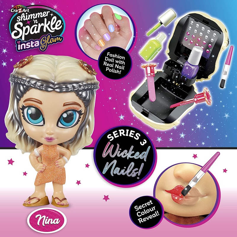 SHIMMER N SPARKLE 7461 INSTA GLAM DOLLS NINA