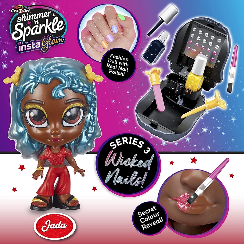 SHIMMER N SPARKLE 7462 INSTA GLAM DOLLS JADA