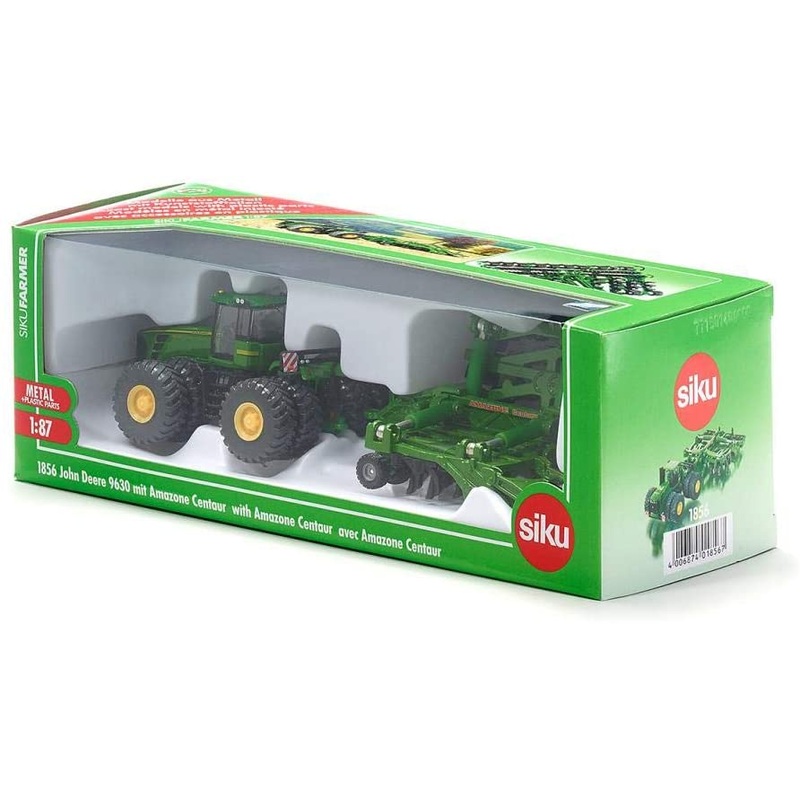 SIKU 1856 JOHN DEERE 9630 W/AMAZONE CULTIVATOR 1:87 SCALE