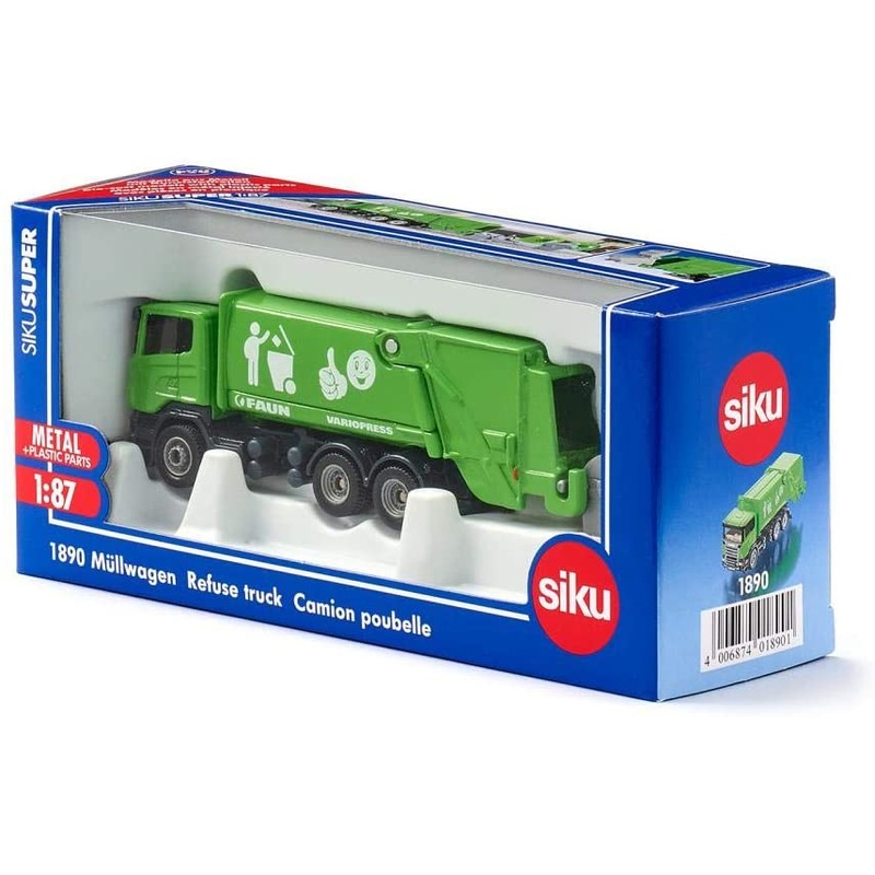 SIKU 1890 REFUSE TRUCK 1:87 SCALE
