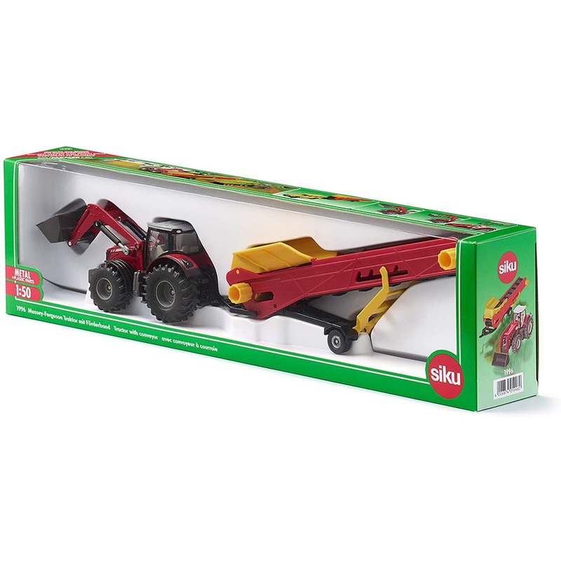 SIKU 1996 MASSEY FERGUSON TRACTOR WITH CONVEYOR 1:50 SCALE