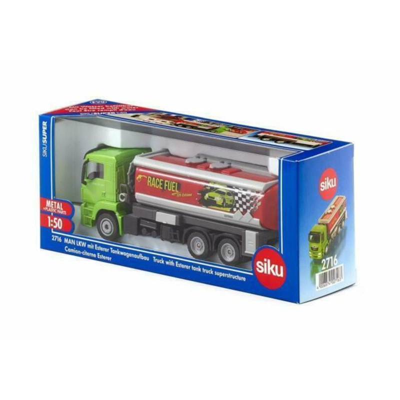 SIKU 2716 MAN WITH ESTERER FUEL TANKER TRUCK 1:50 SCALE