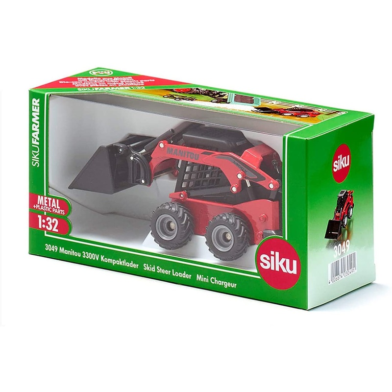 SIKU 3049 MANITOU 3300V SKID STEER LOADER 1:32 SCALE