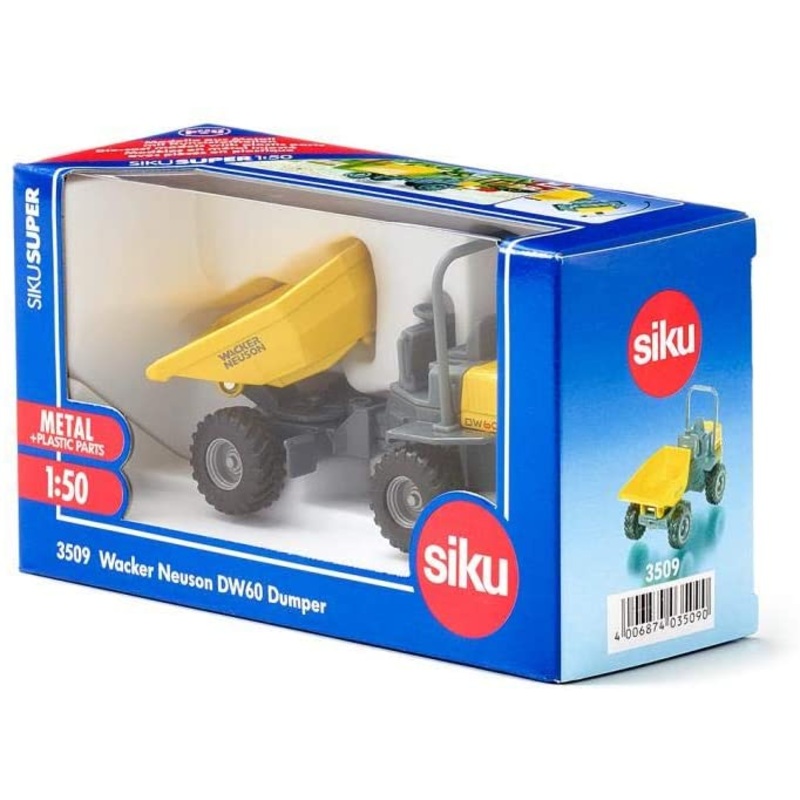 SIKU 3509 WACKER NEUSON DW60 DUMPER 1:50 SCALE