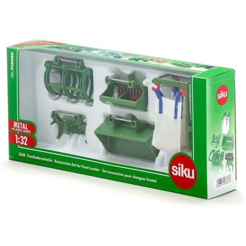 SIKU 3658 ACCESSORIES FOR FRONT LOADER 1:32 SCALE